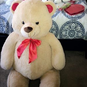 Big tan teddy bear❤️